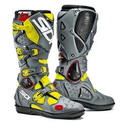 Motorcycle Enduro Boots SIDI CROSSFIRE 2 SRS gray/fluo