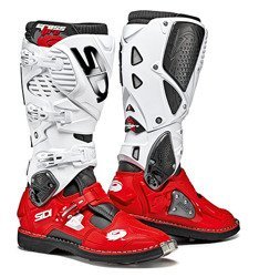 Motorcycle Enduro Boots SIDI CROSSFIRE 3 white/red