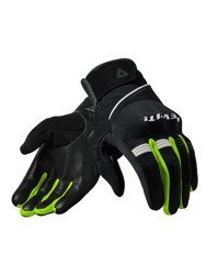 Motorcycle Gloves REV'IT Mosca black/neon