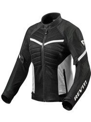 Motorcycle Textile Jacket REVIT ARC AIR LADIES black/white