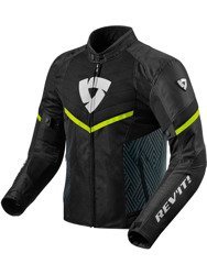 Motorcycle Textile Jacket REVIT ARC AIR black/neon