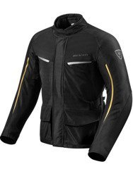 Motorcycle Textile Jacket REVIT VOLTIAC 2 black/bronze