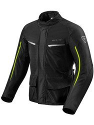 Motorcycle Textile Jacket REVIT VOLTIAC 2 black/neon