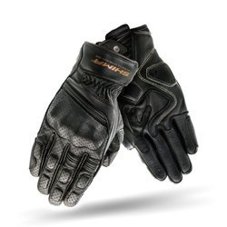 Motorcycle gloves vintage SHIMA AVIATOR black