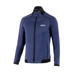 Sparco Full Zip Light Sweatshirt navy