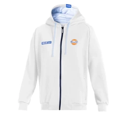 Sparco Gulf Hooded Sweatshirt white