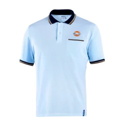 Sparco Gulf Pocket Polo Shirt light blue