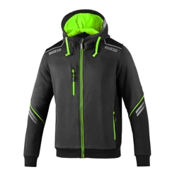 Sparco Tech (Teamwork) Teamwear Hoodie black/green