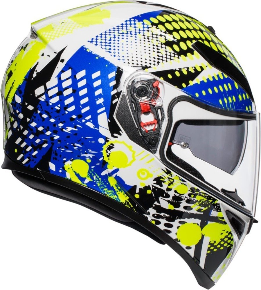 Motorcycle Helmet AGV K-3 SV Pop Pop | MOTORCYCLE \ MOTORCYCLE HELMET \  FULL FACE HELMETS BRANDS \ MOTORCYCLE \ AGV | Motorsportstore.eu -  Motorsport clothing and vehicle parts, Motorcycle clothing, helmets