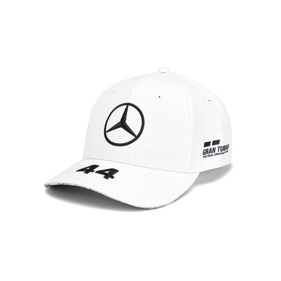 2019 Mercedes AMG Petronas F1 Team Lewis Hamilton Baseball Cap white