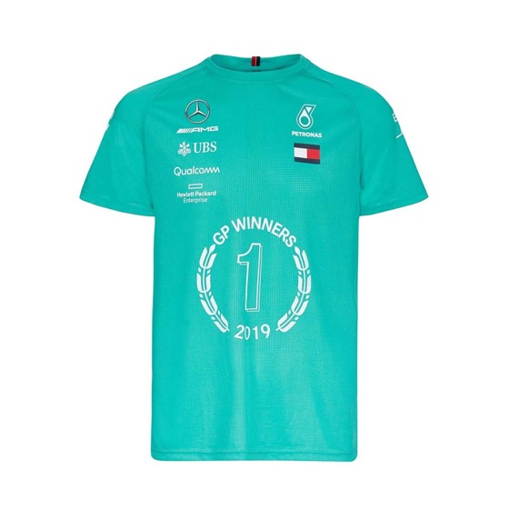 2019 Mercedes AMG Petronas F1 Team Mens Winner T-shirt