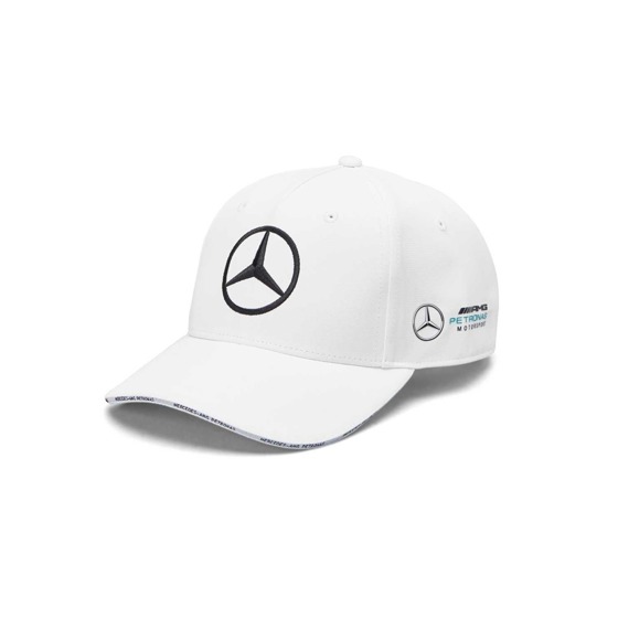 2019 Mercedes AMG Petronas F1 Team Teamline Baseball Cap white