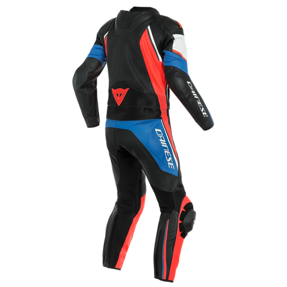 2019! Motorcycle Leather Suit DAINESE AVRO D2 2 PCS black/white/red