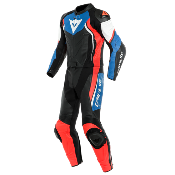 2019! Motorcycle Leather Suit DAINESE AVRO D2 2 PCS black/white/red