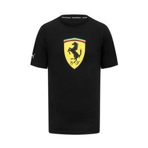 2024 Ferrari F1 Mens Large Shield T-shirt black