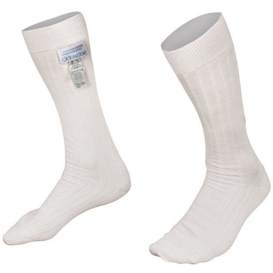 Alpinestars ZX V2 Racing Socks white (FIA homologation)