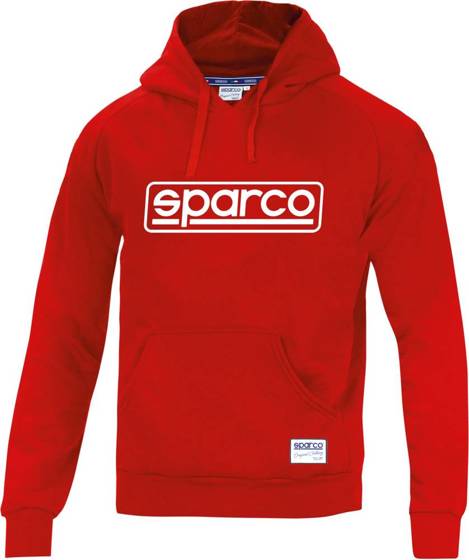 Mens Hoodie Sparco Frame red