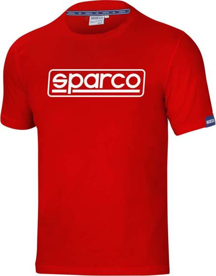 Mens Tshirt Sparco FRAME red