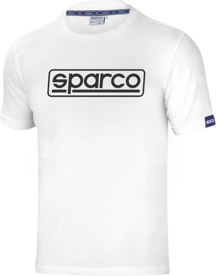 Mens Tshirt Sparco FRAME white