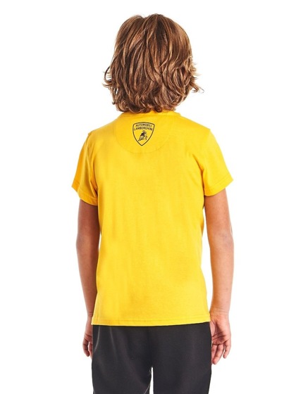 Mens t-shirt Lamborghini Big Bull yellow