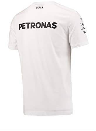 Mercedes AMG Petronas F1 Team Mens Teamline T-shirt white