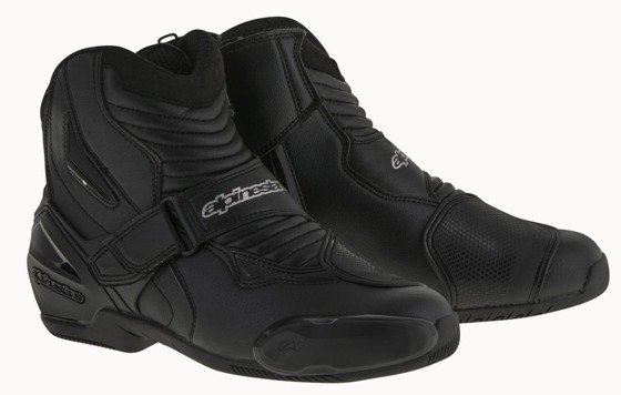 Motorcycle Boots Alpinestars SMX-1 R black