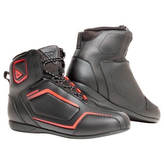 Motorcycle Boots DAINESE RAPTORS D-WP black/red