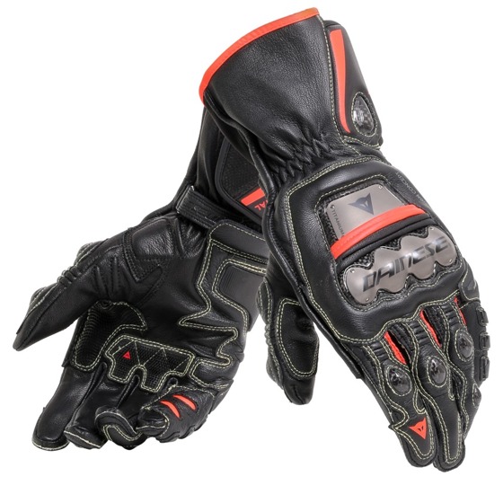 Motorcycle Gloves DAINESE FULL METAL 6 black/red