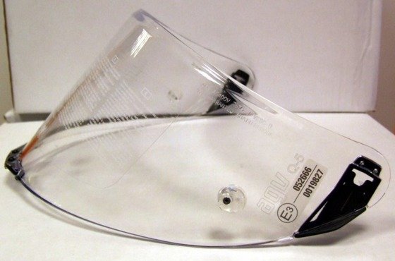 Motorcycle Helmet Visor AGV VISOR RACE 2 E2205 AS - CLEAR - 2FTO