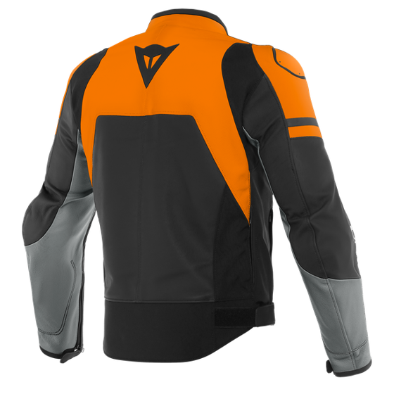  Motorcycle Jacket DAINESE AGILE black orange MOTORCYCLE 