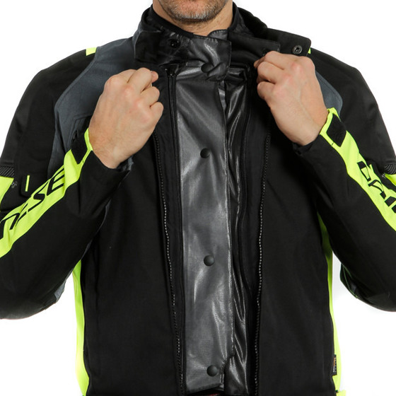 Motorcycle Jacket DAINESE SPEED MASTER D-DRY black/yellow