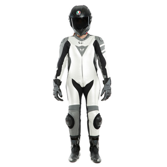 Motorcycle Leather Suit DAINESE KILLALANE 1 PC PERF. LADY white