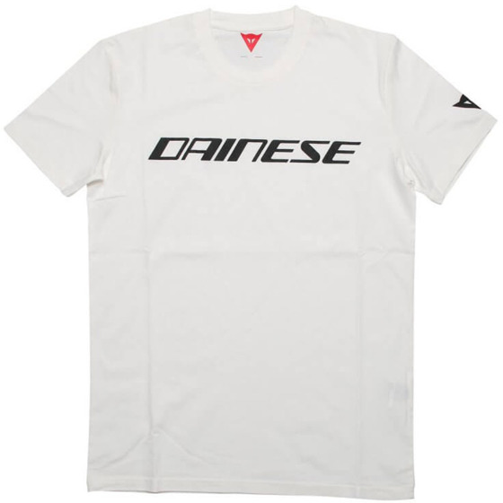 Motorcycle Mens T-shirt DAINESE LOGO white