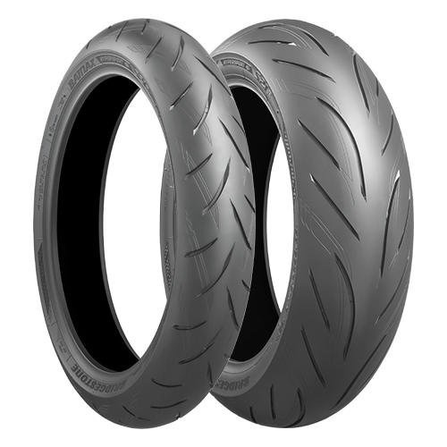 Motorcycle Rear Tire BRIDGESTONE 180/55ZR17 S21 (73W) TL DOT 44/2016