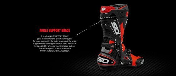 Motorcycle Sport Boots SIDI REX AIR / PERFORATED