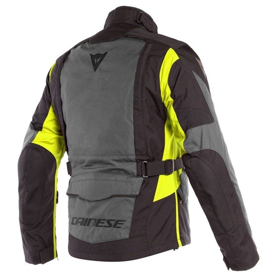 Motorcycle Textil Jacket DAINESE X-TOURER D-DRY ebony/black/yellow