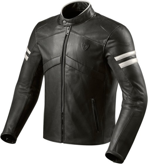 Motorcycle Vintage Leather Jacket REVIT Prometheus black | MOTORCYCLE ...