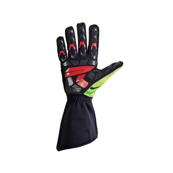 OMP Racing KS-2R Karting Gloves neon