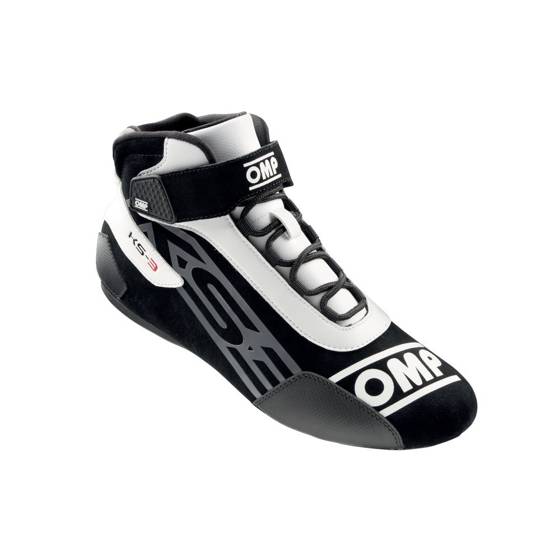 OMP Racing KS-3 IC/826 Karting Kart Shoes black/white