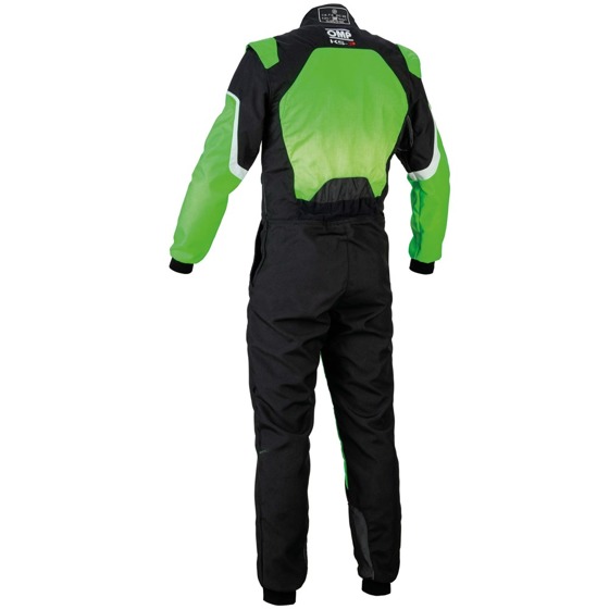 OMP Racing KS-3 Karting Kart Suit black/green (CIK FIA Approved)