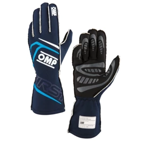 OMP Racing Race & Kart Gloves FIRST (FIA) navy