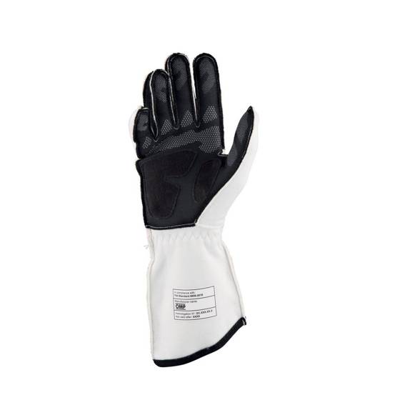 OMP Racing Race & Kart Gloves TECNICA (FIA Approved) IB/772 white