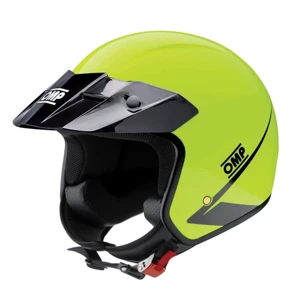 Open Face Helmet OMP Star Helmet - yellow (ECE 22.06)