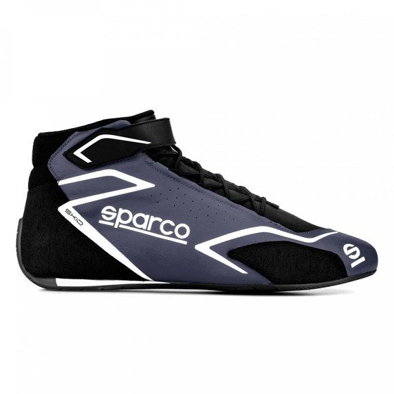 Race Racing Rally Shoes Sparco SKID (FIA SFI Approved) black gray