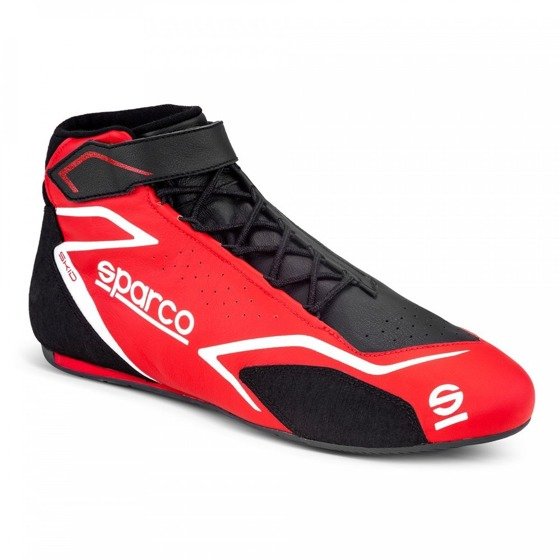 Race Racing Rally Shoes Sparco SKID (FIA SFI Approved) red