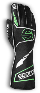 Sparco Futura Race Kart Gloves (FIA & SFI) black green