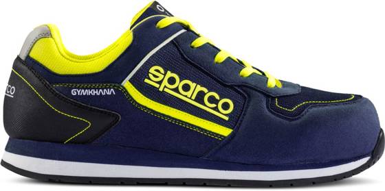 Sparco Gymkhana S1P Shoes Boots blue yellow