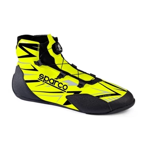 Sparco K-Rapid Kart Karting Boots Rotor Closure yellow