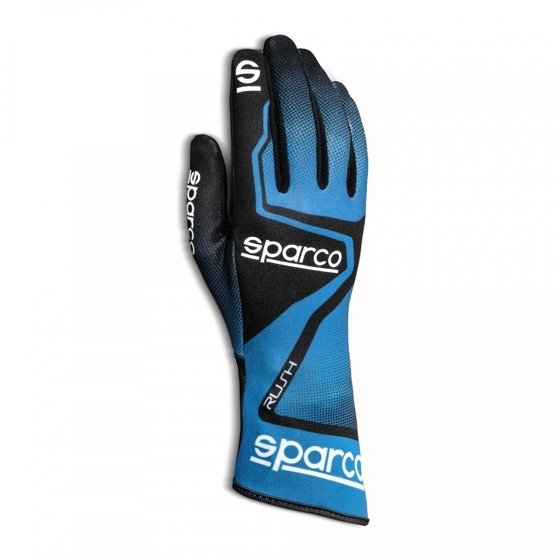 Sparco Karting Kart Auto Racing Gloves RUSH blue