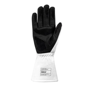 Sparco Martini Land Classic Race Kart Gloves (FIA & SFI) white